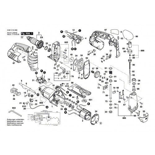 Запчасти для лобзика Bosch GST 25METAL